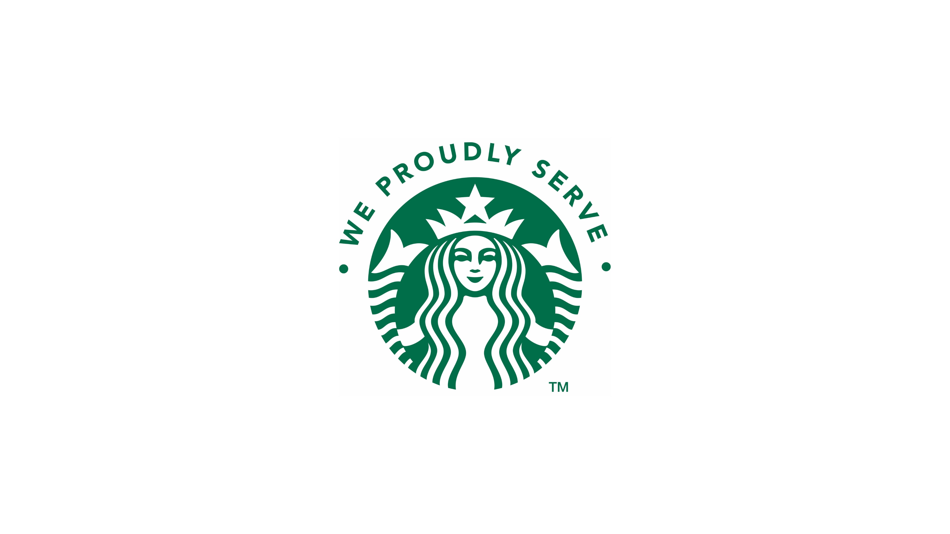 We proudly serve from Starbucks