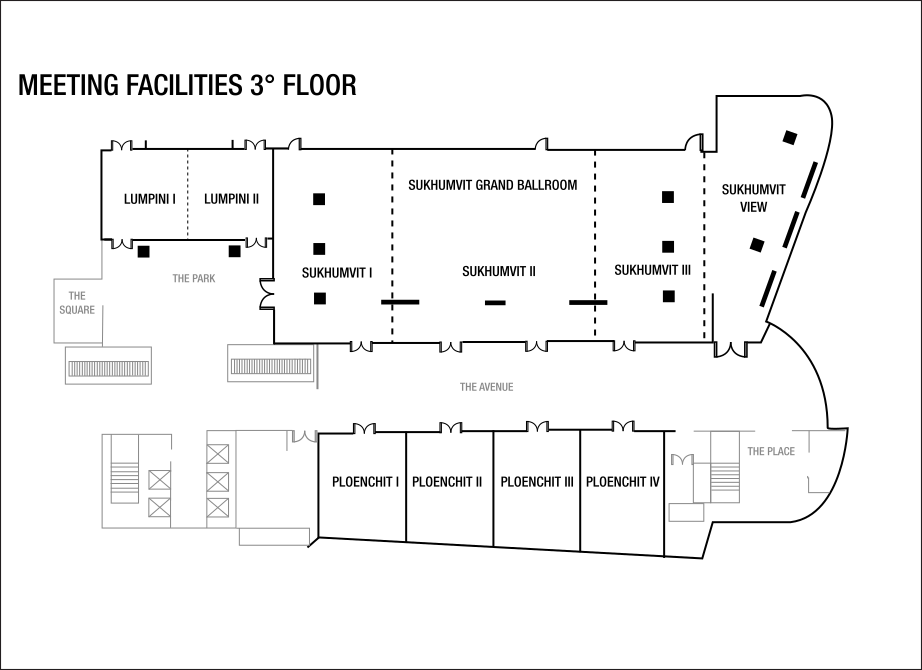 Grundrisse für Meetingraum