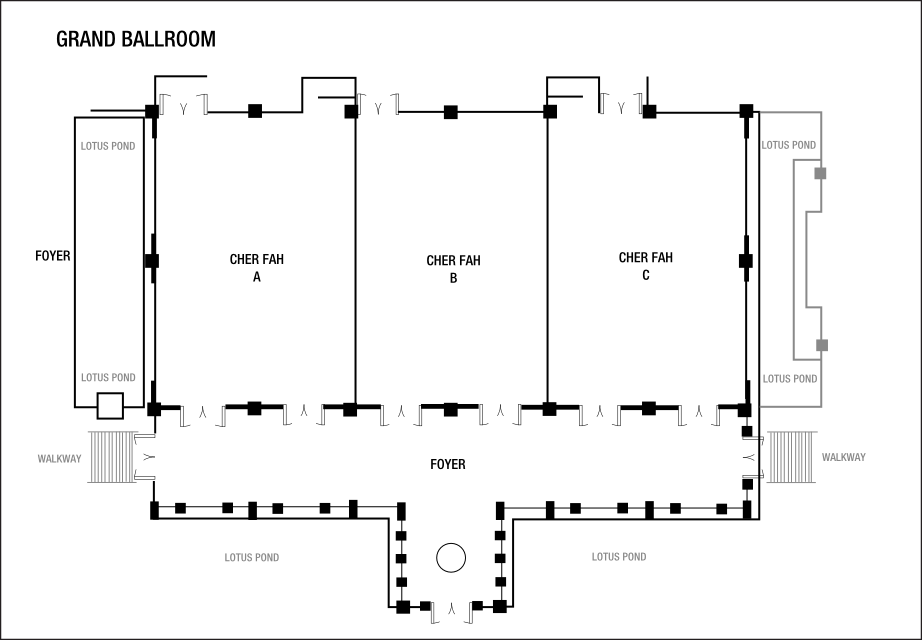 Grundrisse für Meetingraum