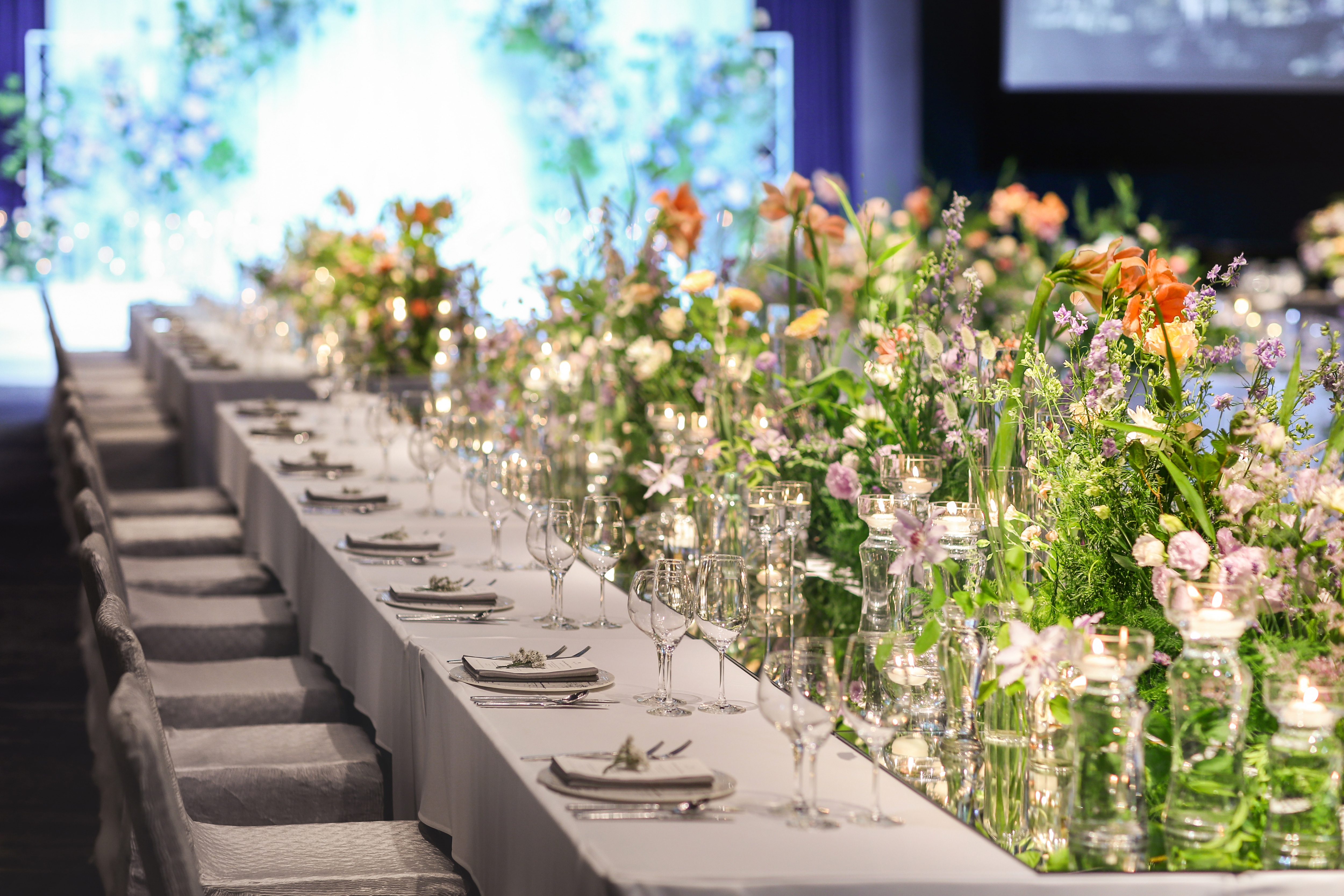 Grand Ballroom Table Setting