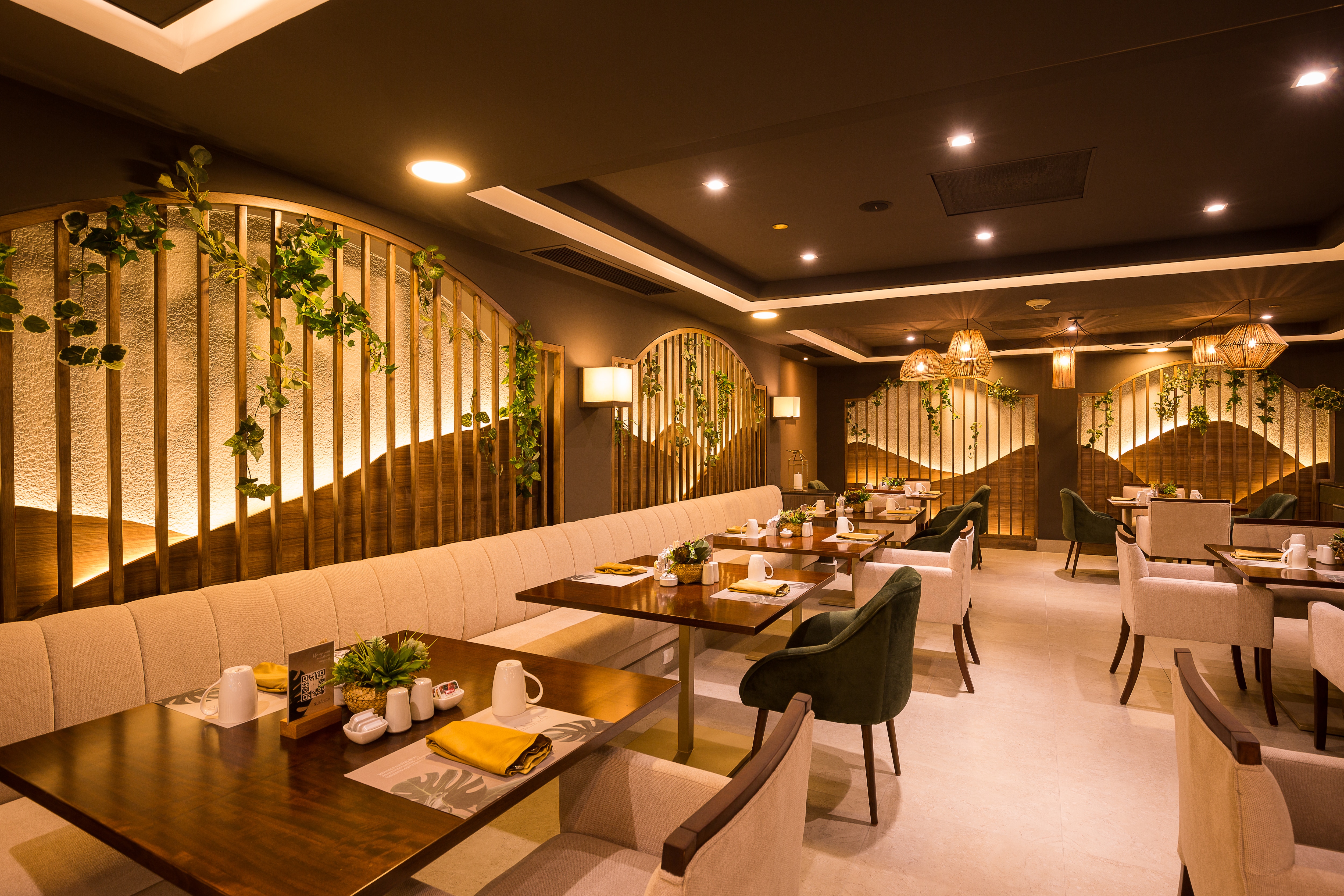 Experience first-class dining