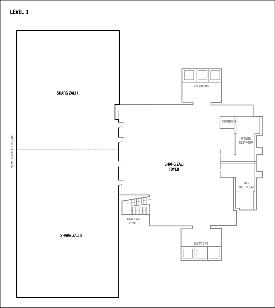Поэтажные планы конференц-залов