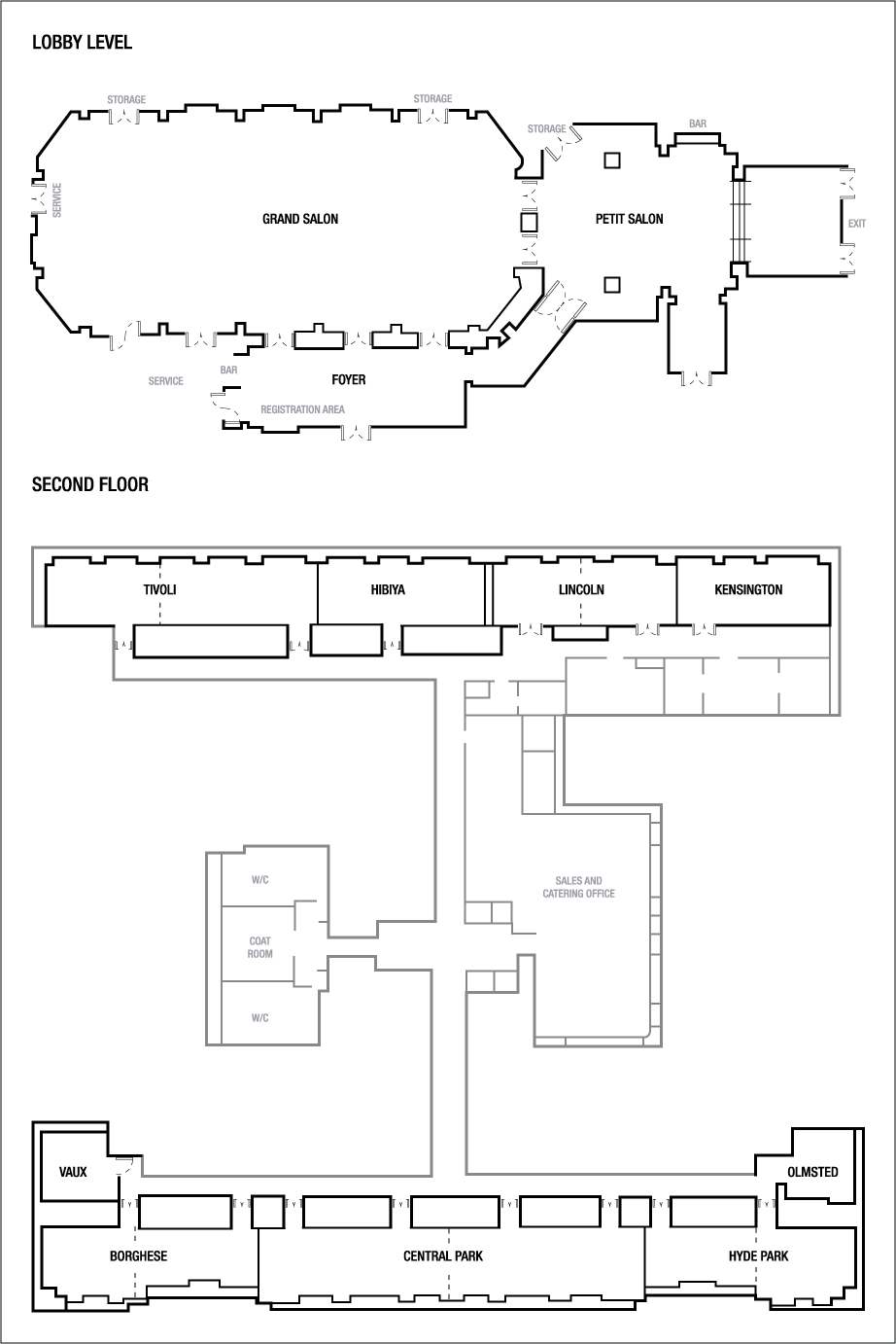 Meeting Room Floor Plans