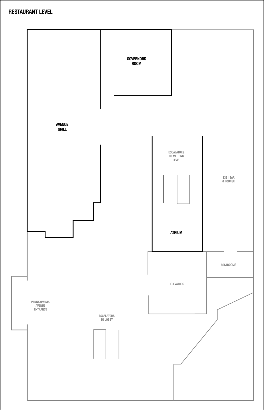 Planos de la sala de reuniones