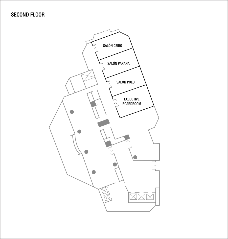 Planos de la sala de reuniones