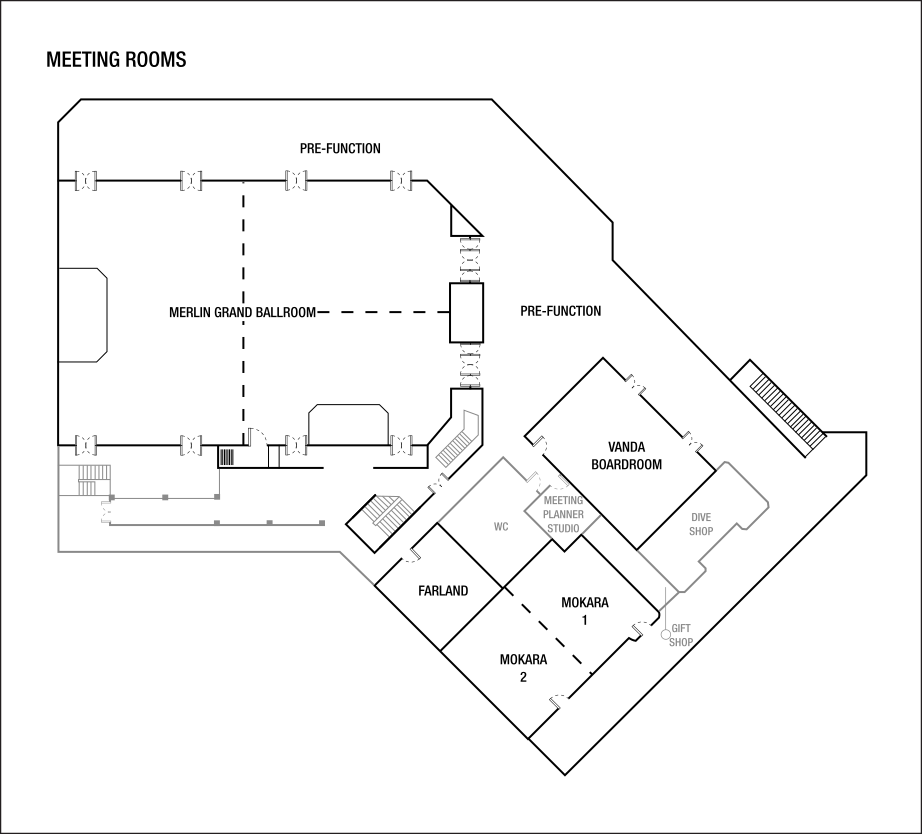 Grundrisse für Meetingraum