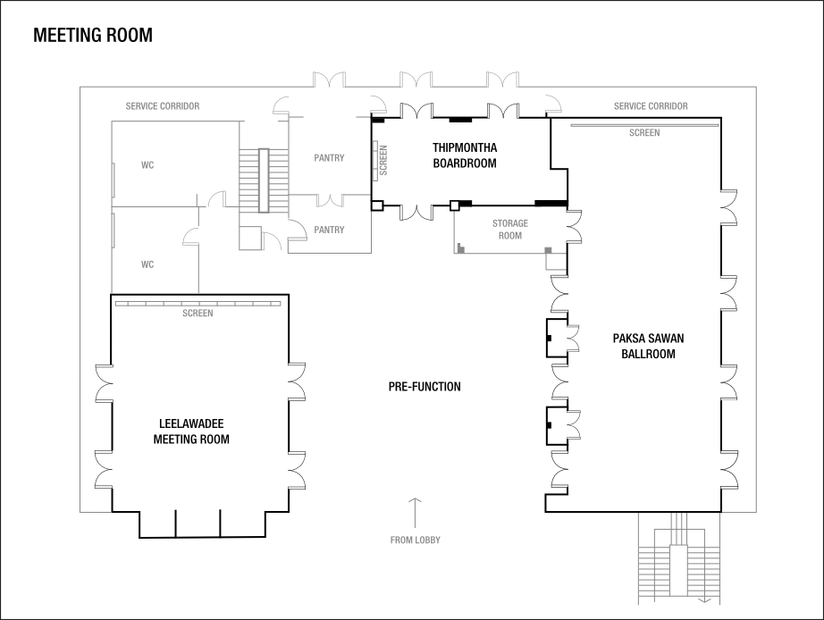会議室のフロアプラン