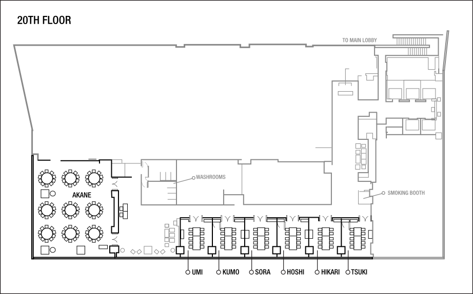 会議室のフロアプラン