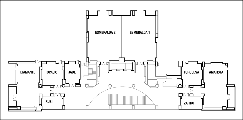 Planos de la sala de reuniones