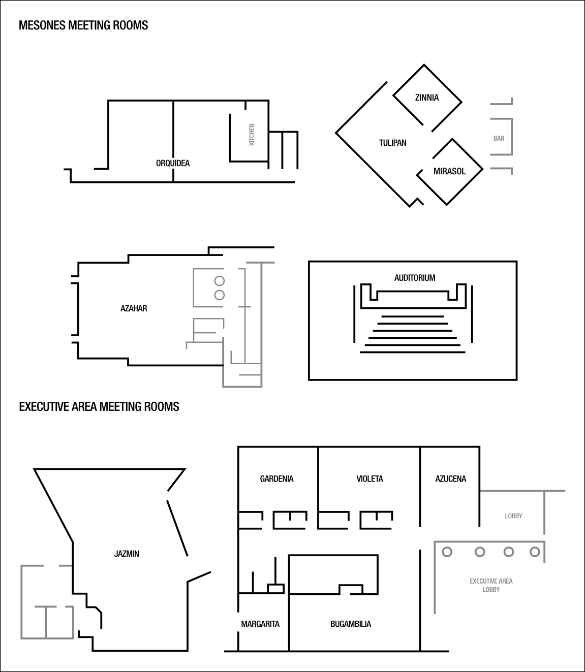 Meeting Room Floor Plans