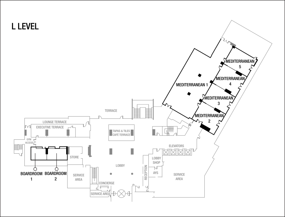 Planos de salas de reuniones