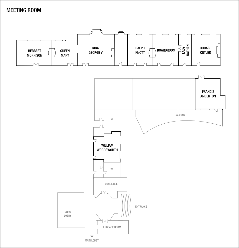 Planos de salas de reuniones