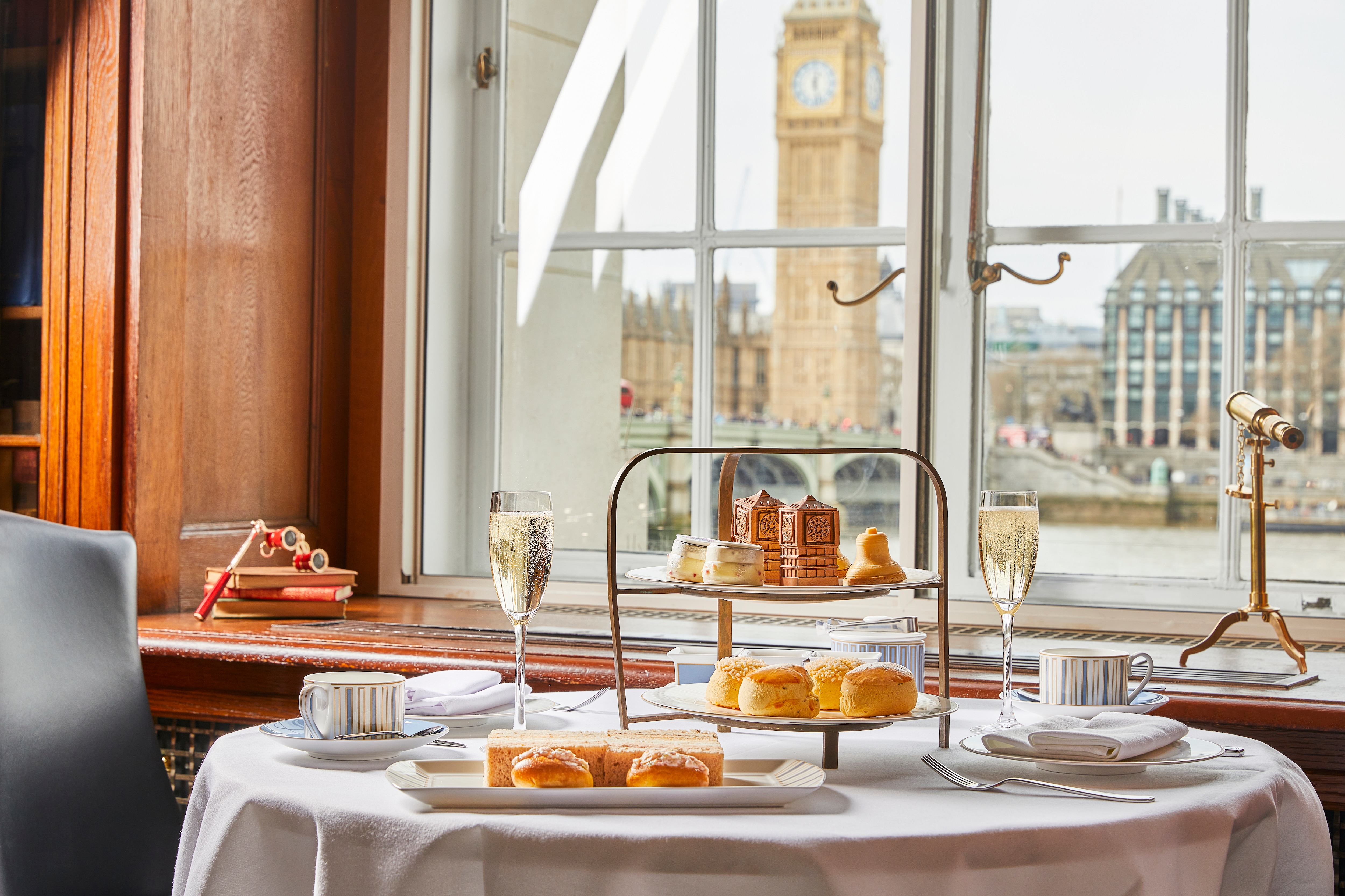 Table set for tea