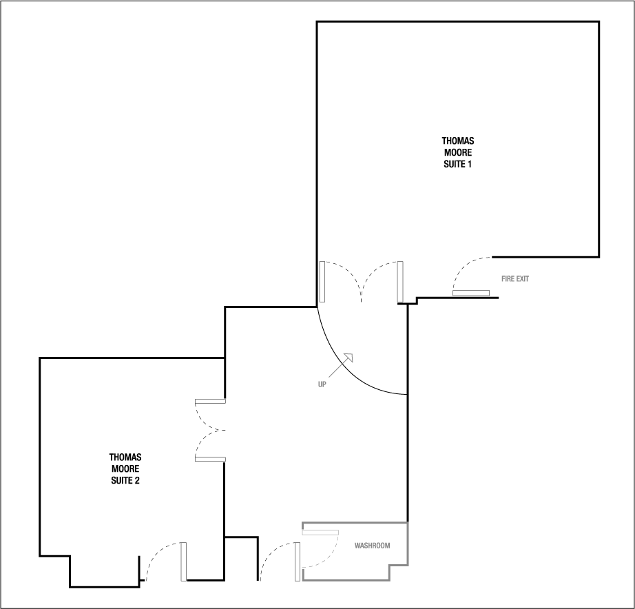 Sale riunioni ed eventi: planimetrie