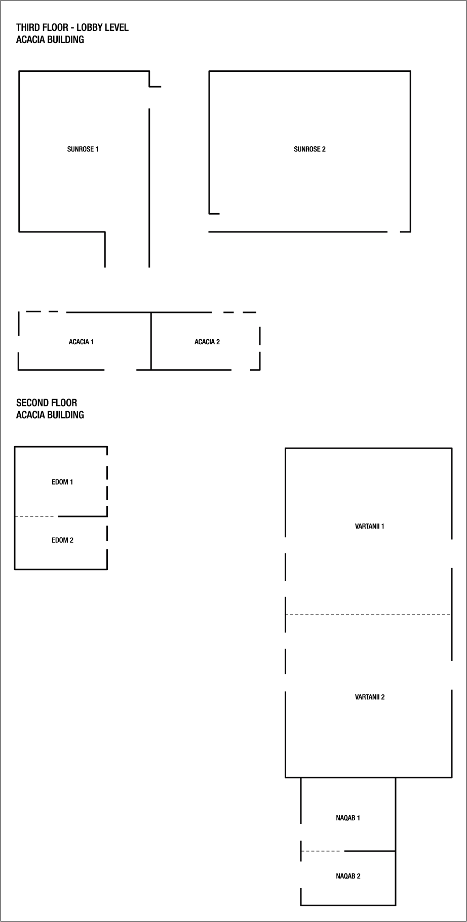 Meeting Room Floor Plans