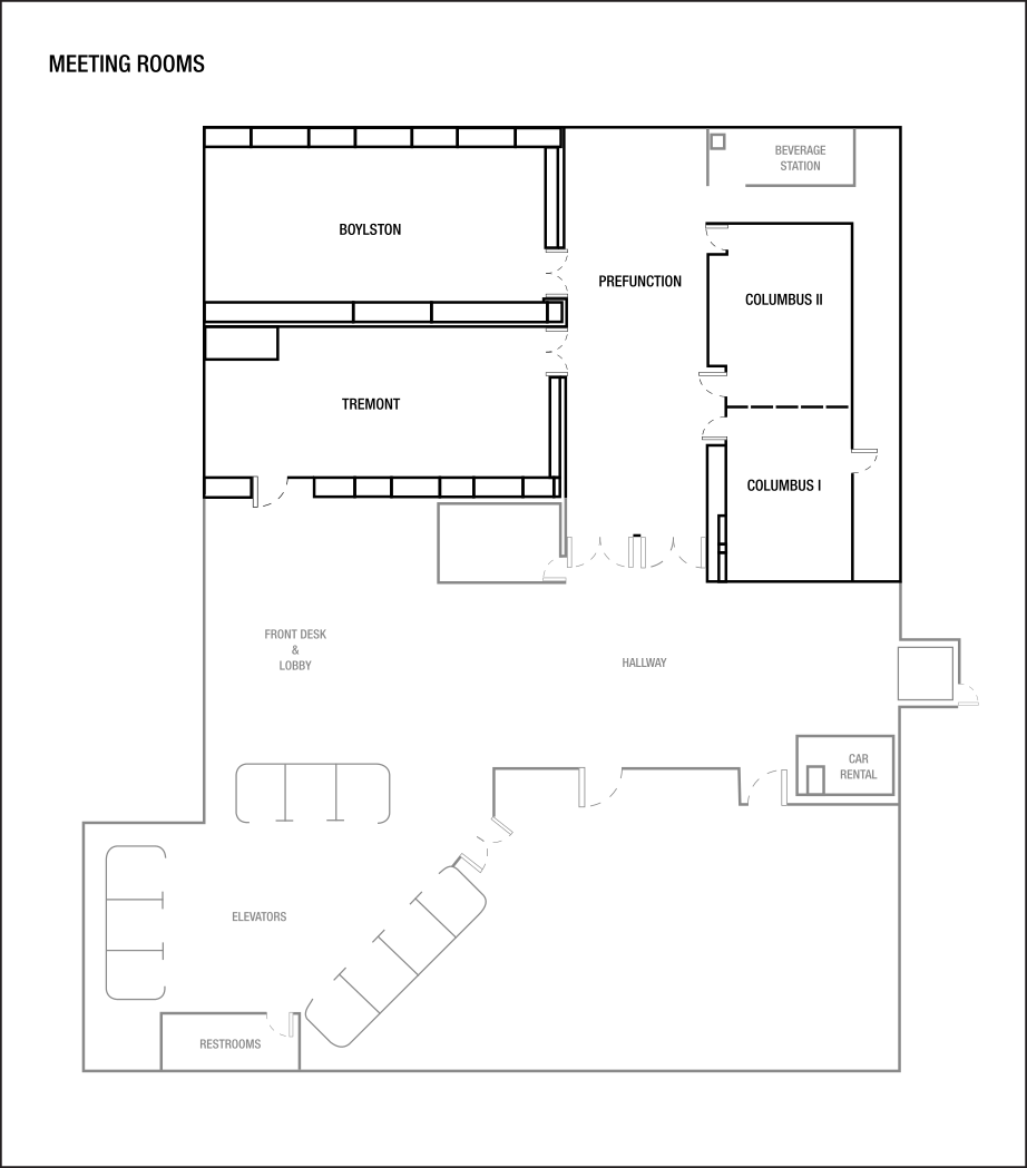 会議室のフロアプラン