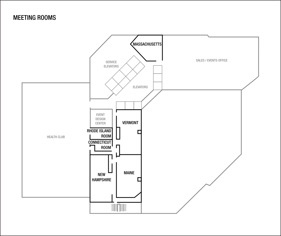 会議室のフロアプラン