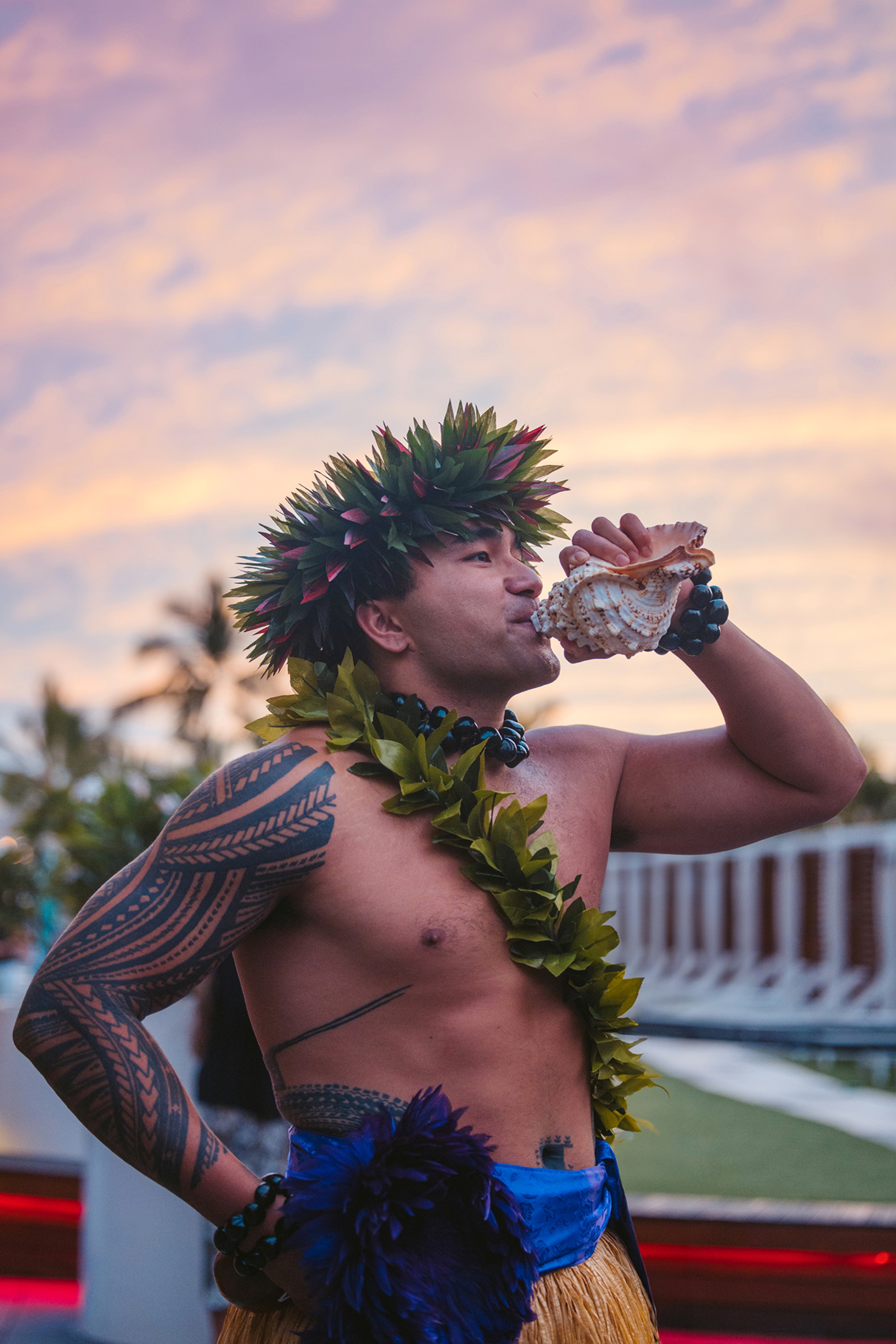 Luau dancer