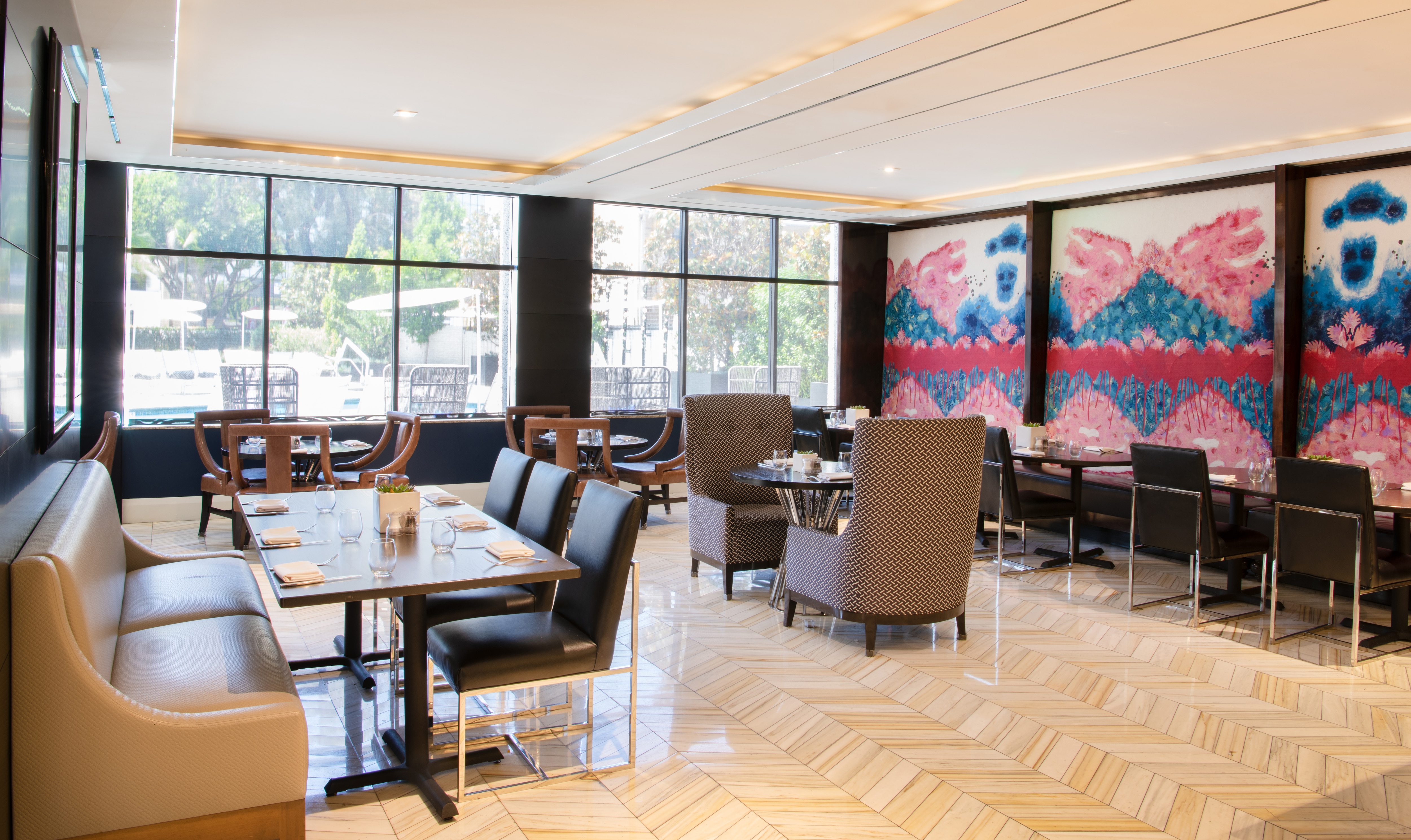 Hotel dining room