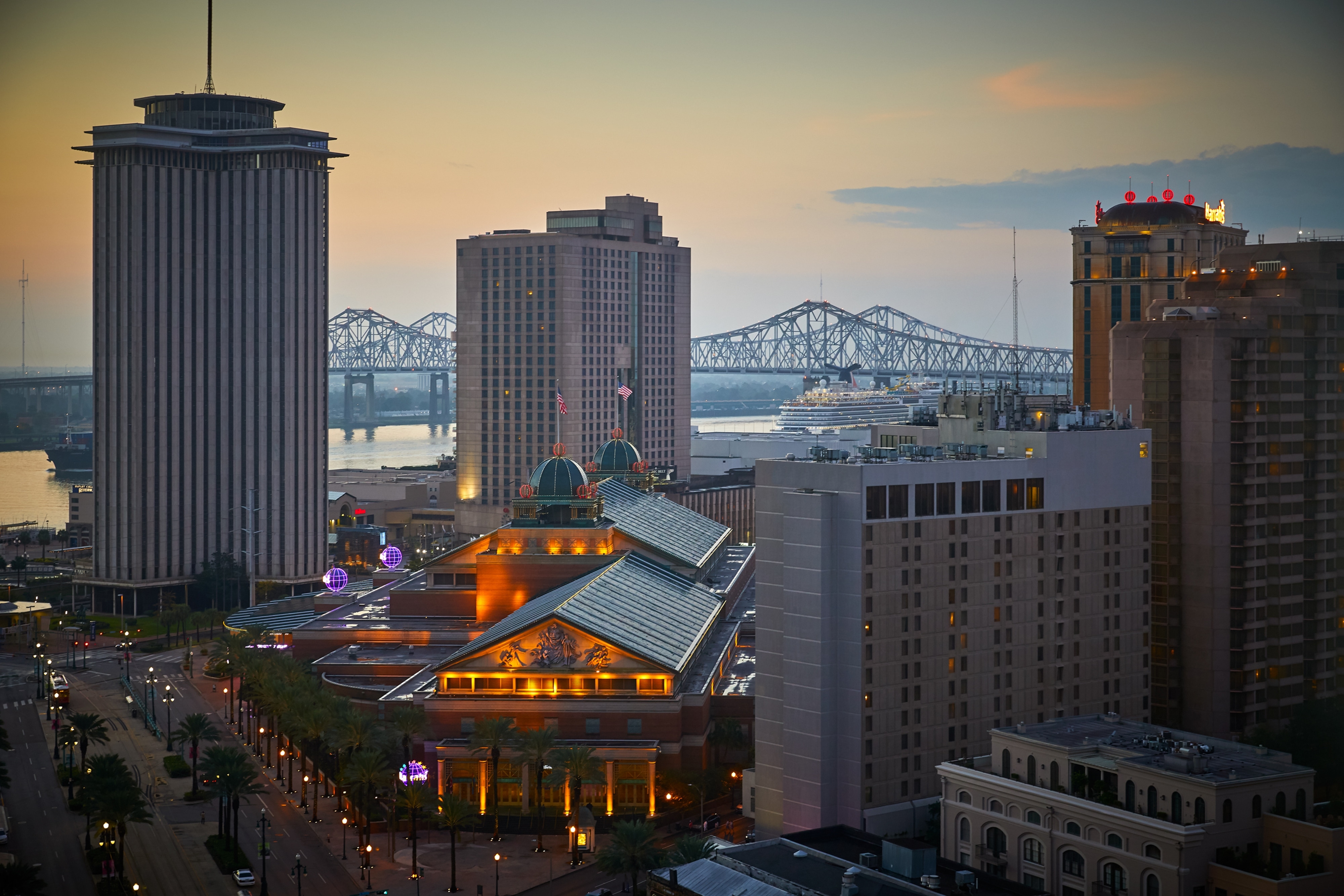New Orleans Crescent City Connection 