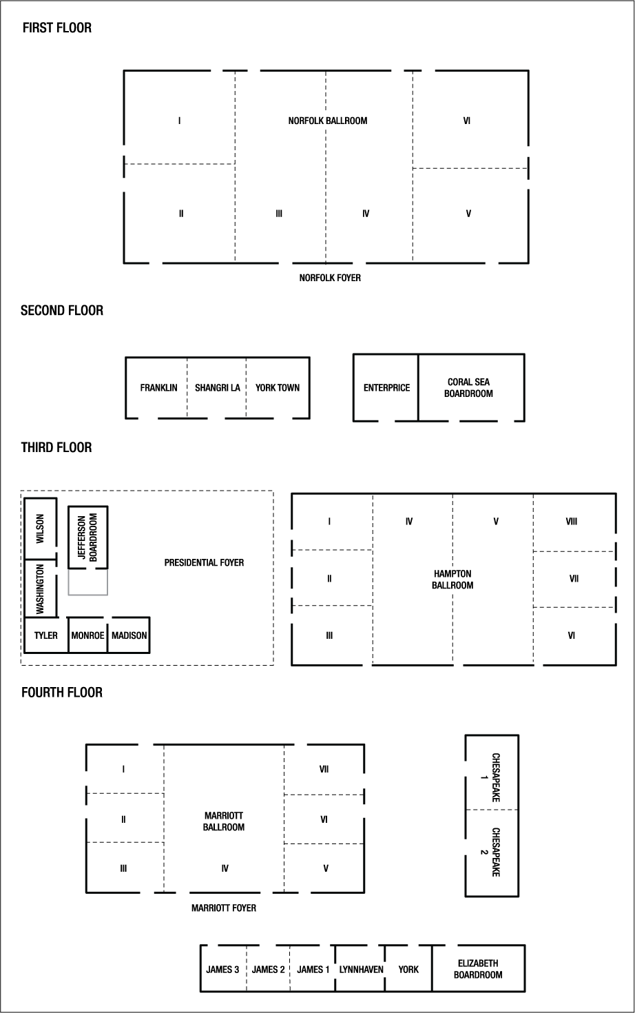 Meeting Room Floor Plans