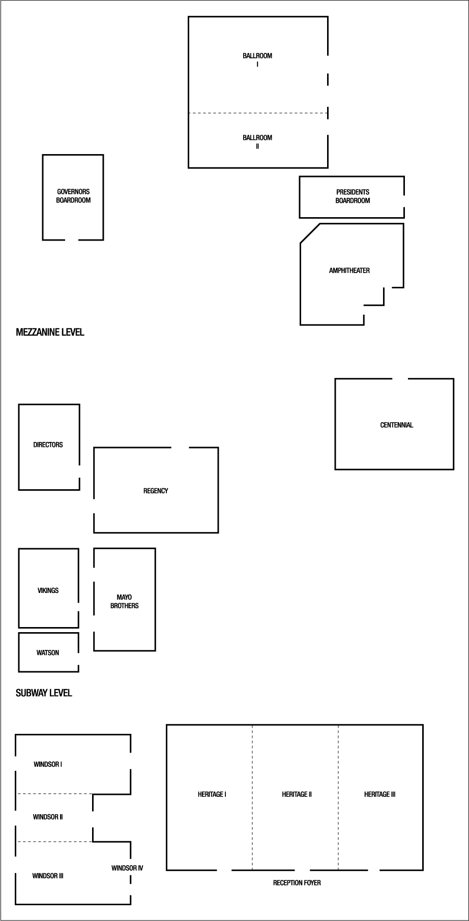 Meeting Room Floor Plans