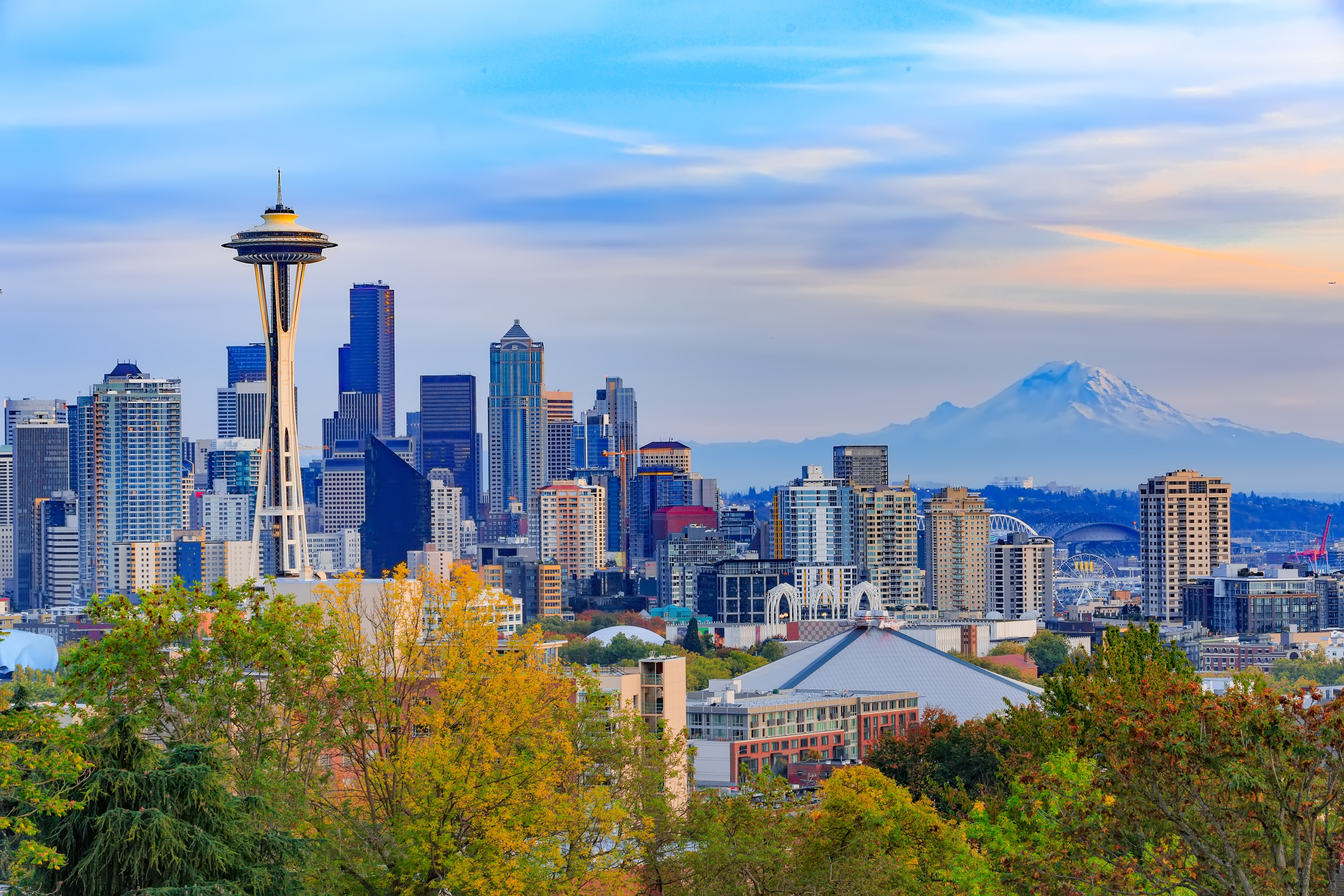 View of Seattle skyline