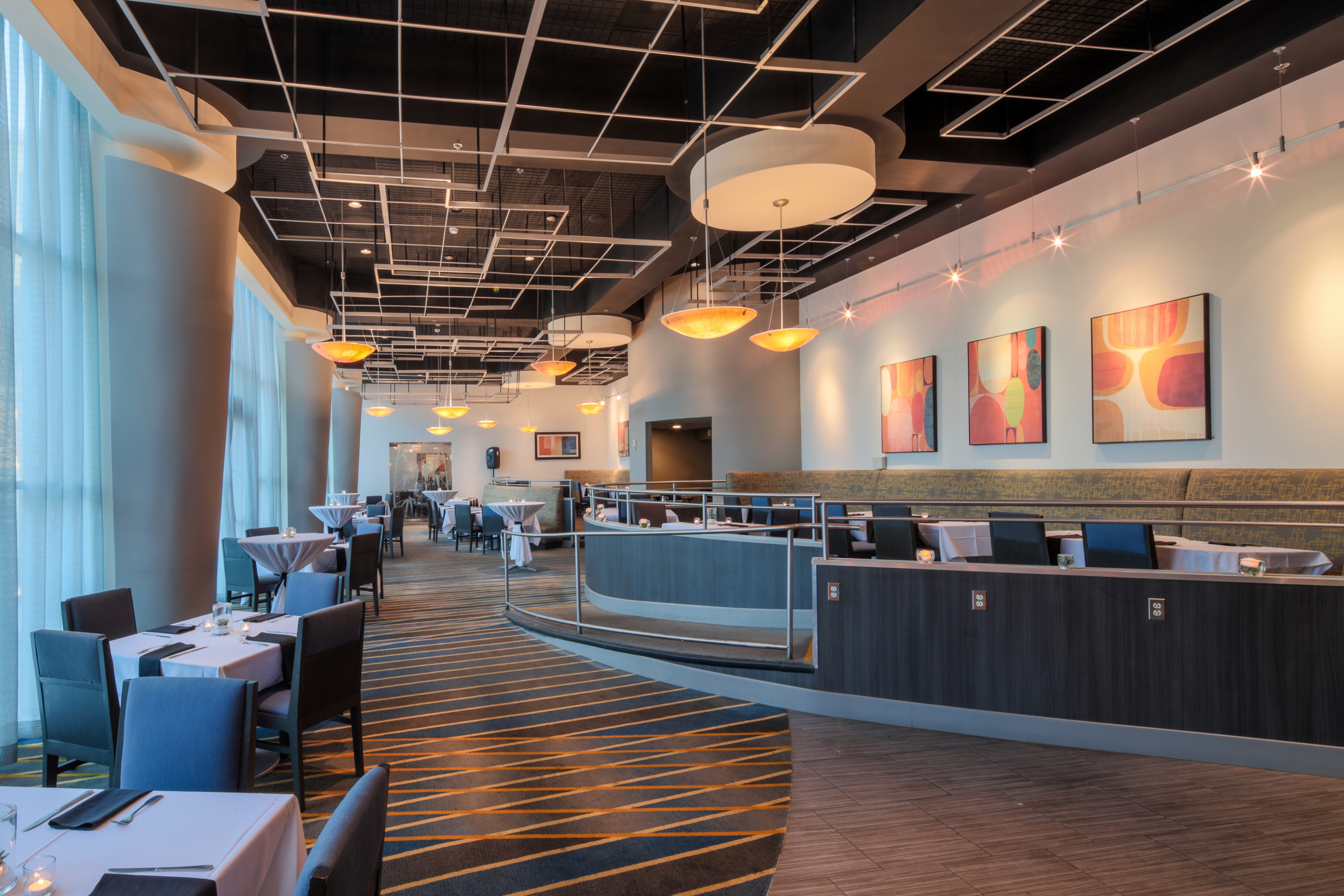 Restaurant dining room at Route 22 Restaurant