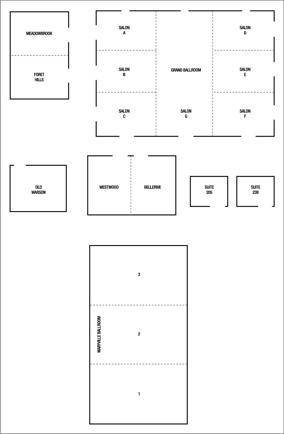 Meeting Room Floor Plans