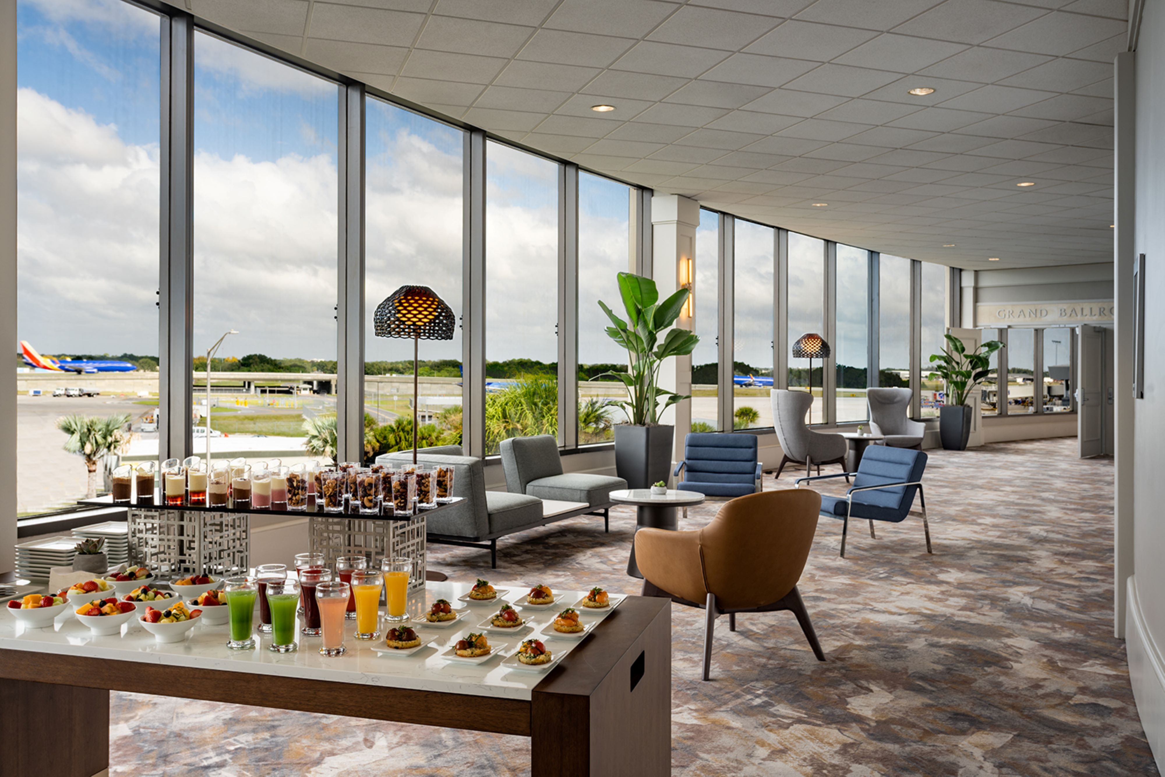 Pre-function seating area