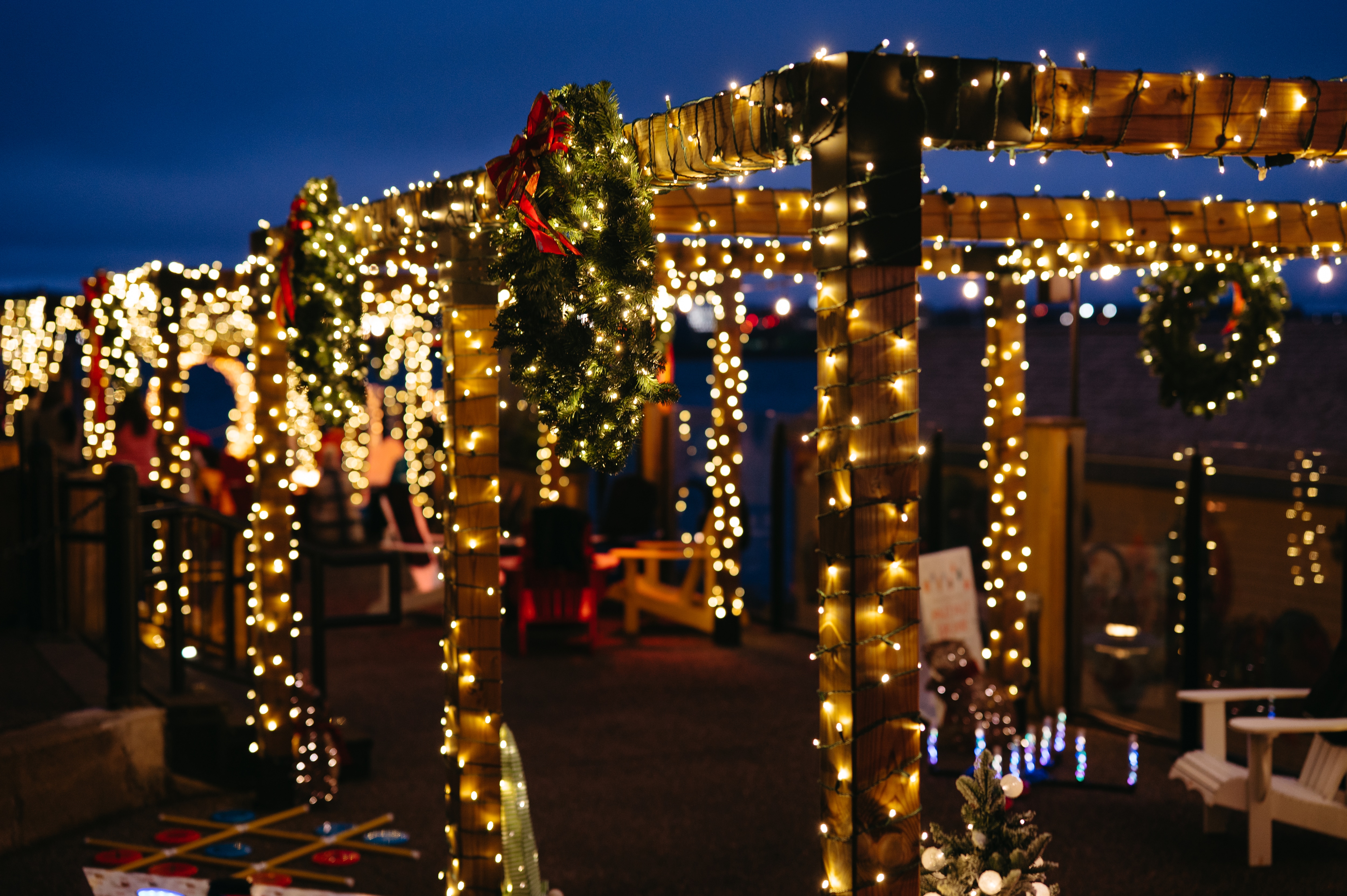 Merry &amp; Bright Light Display &amp; Patio