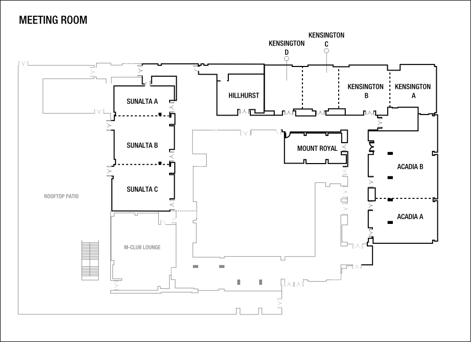 Meeting Room Floor Plans