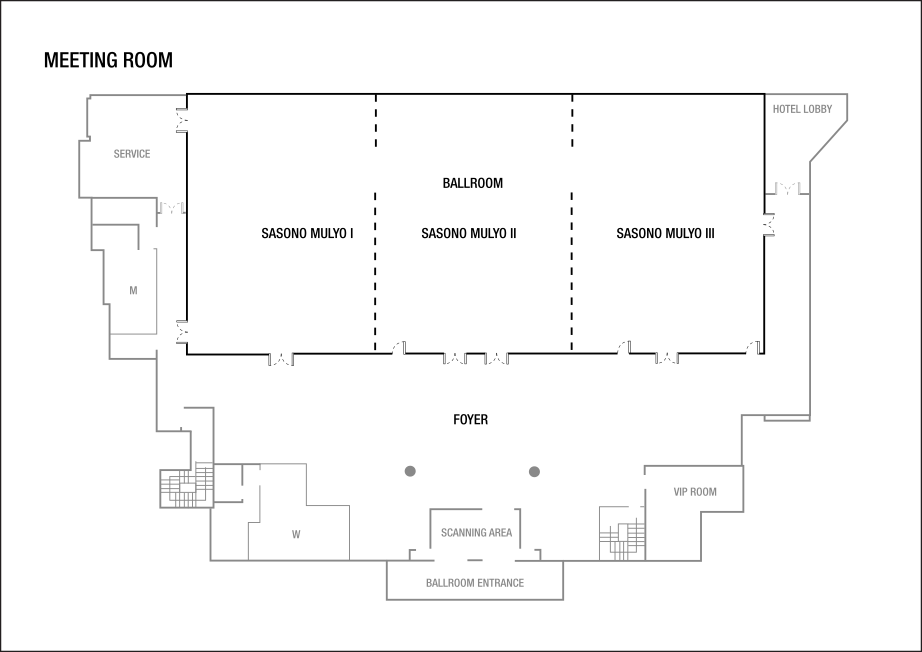 会議室のフロアプラン