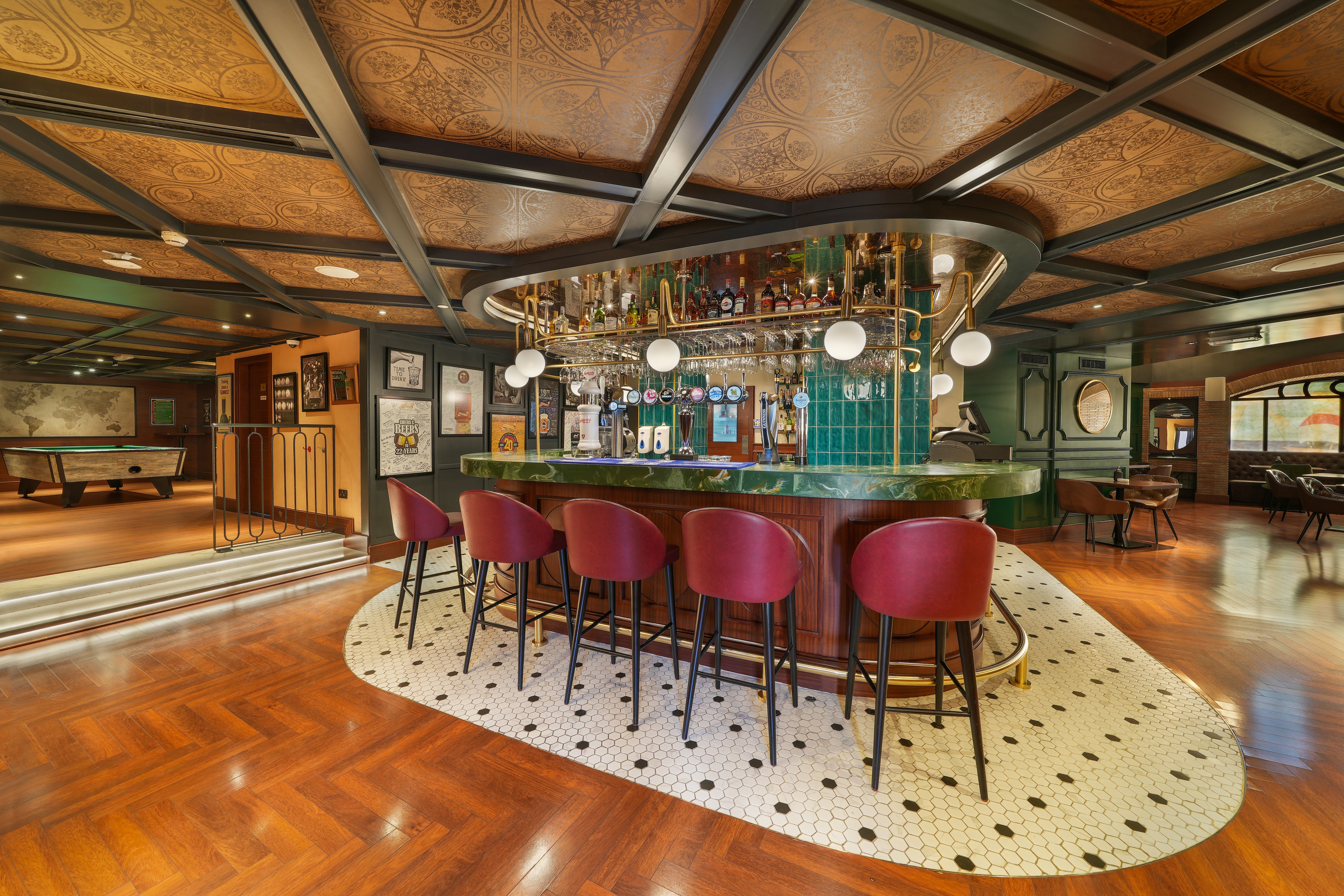 Authentischer britischer Pub