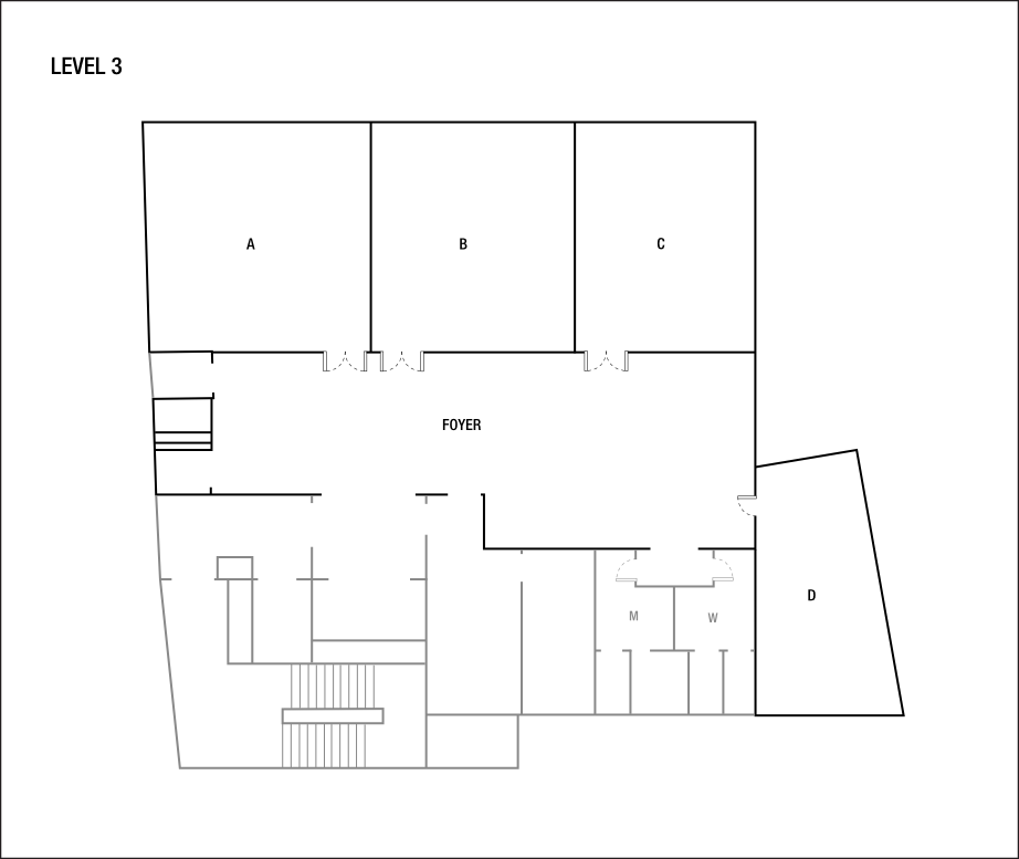 Grundrisse für Meetingraum