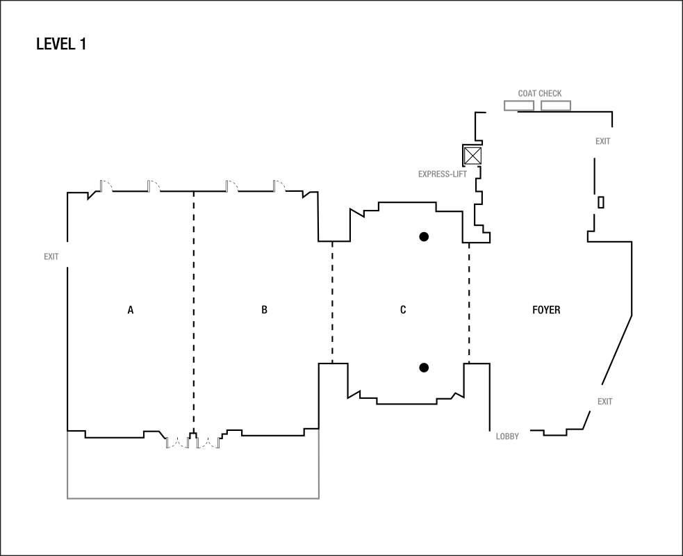 Grundrisse für Meetingraum