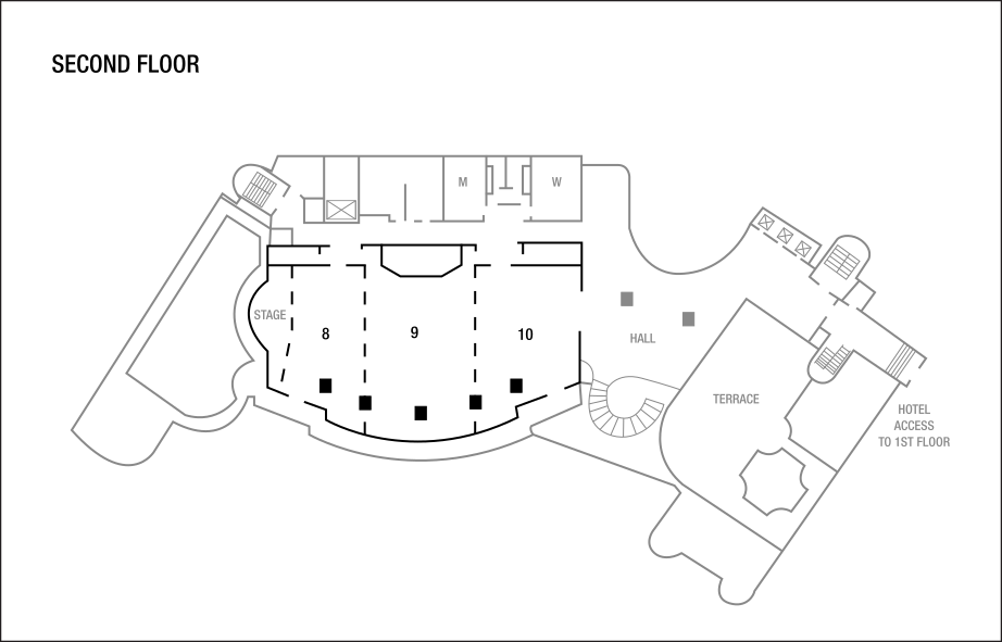 Plans de l’étage de la salle de réunion
