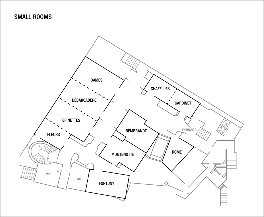 Grundrisse für Meetingraum
