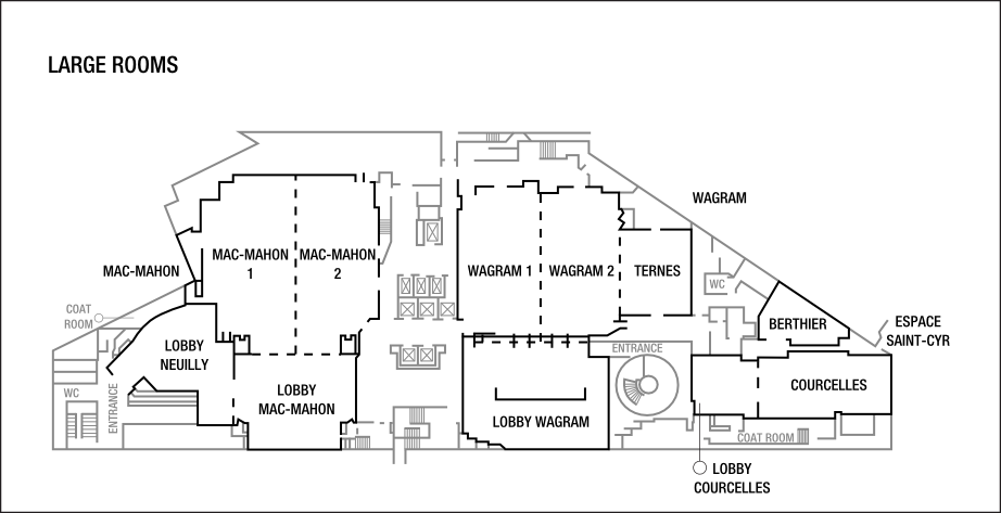 Grundrisse für Meetingraum
