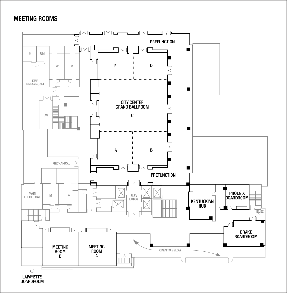 Meeting Room Floor Plans