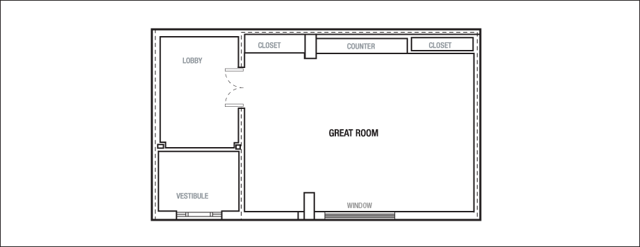 Plans de l’étage de la salle de réunion