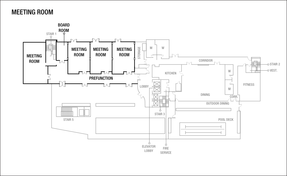 Meeting Room Floor Plans
