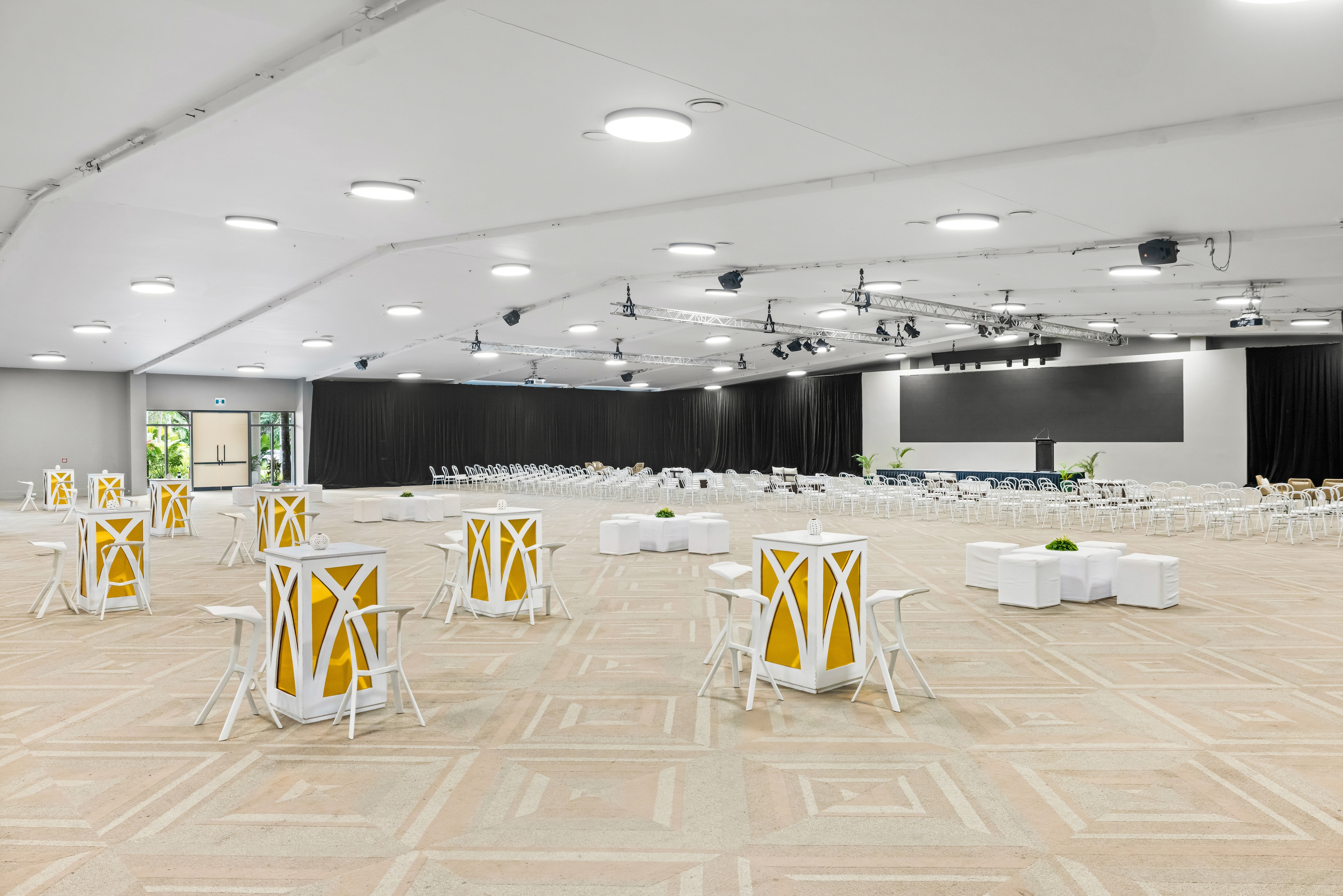 Event space set up