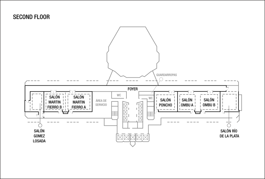 Planos de la sala de reuniones