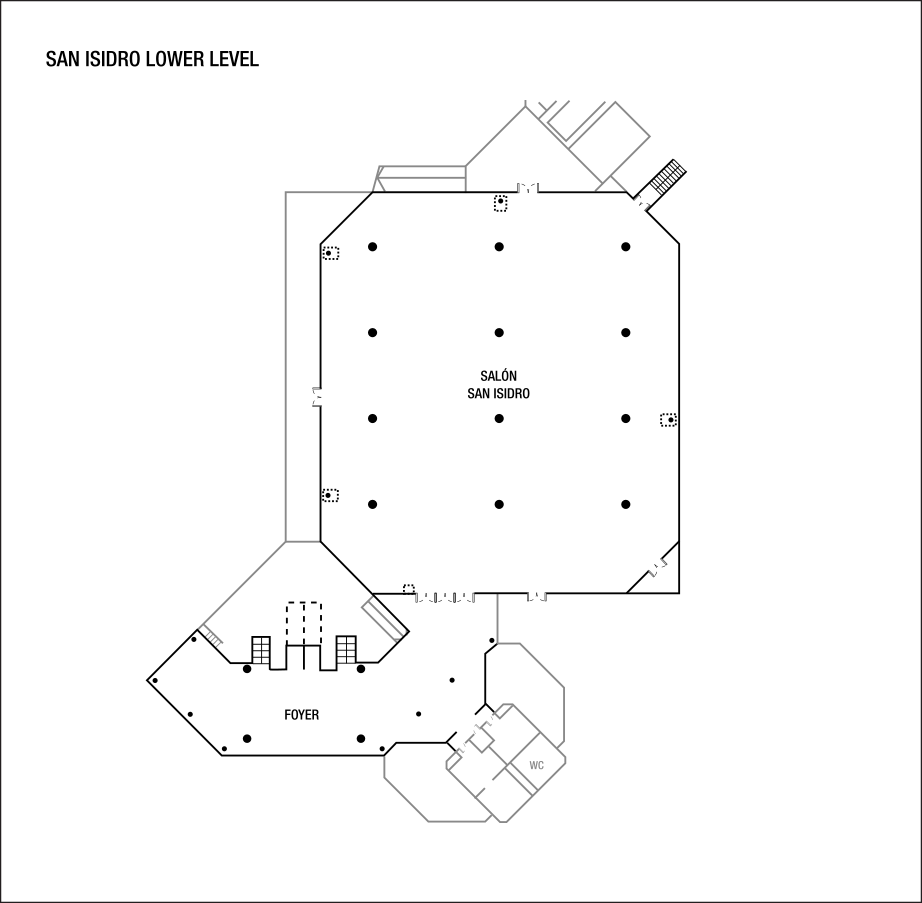 Planos de la sala de reuniones
