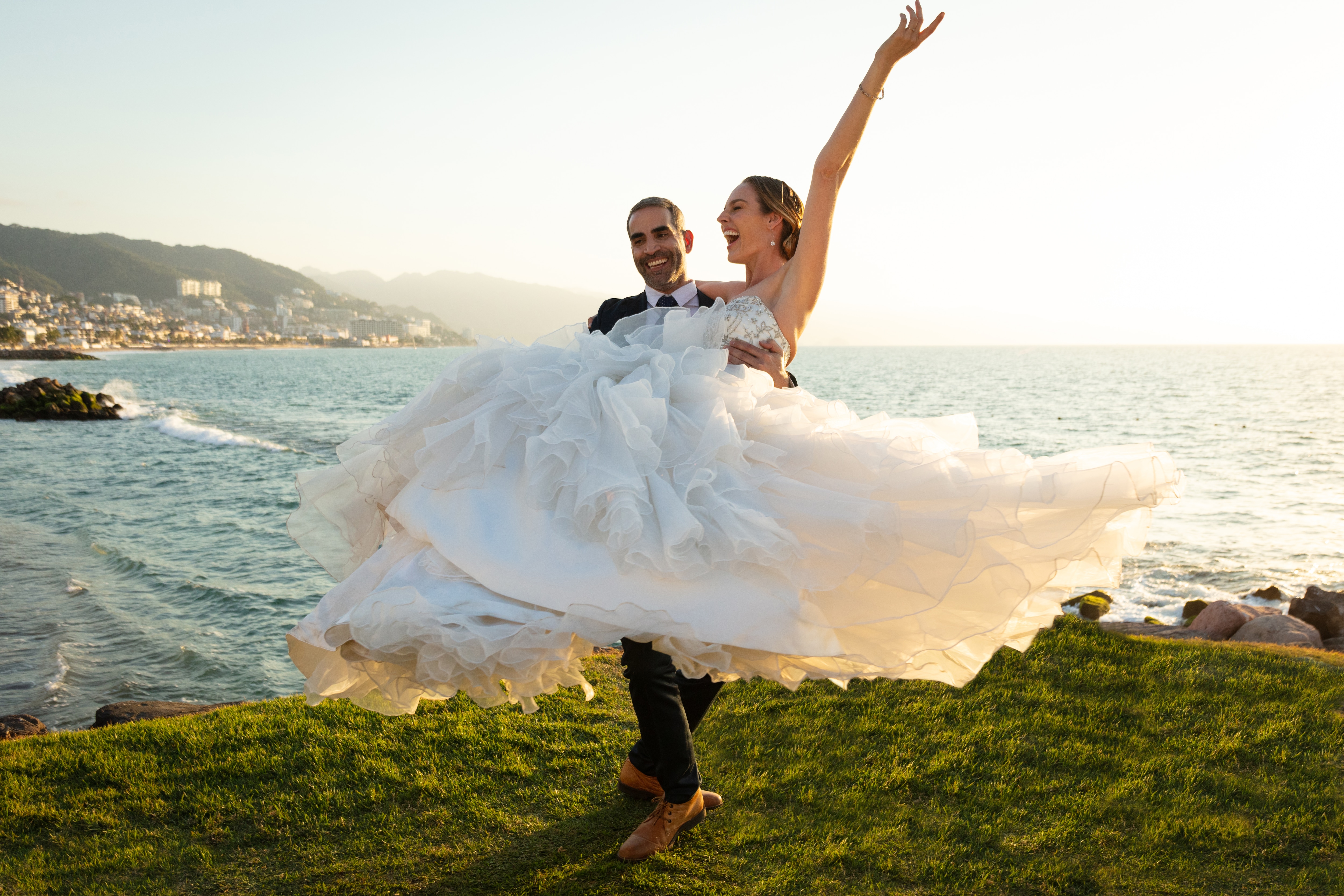 Bride and groom