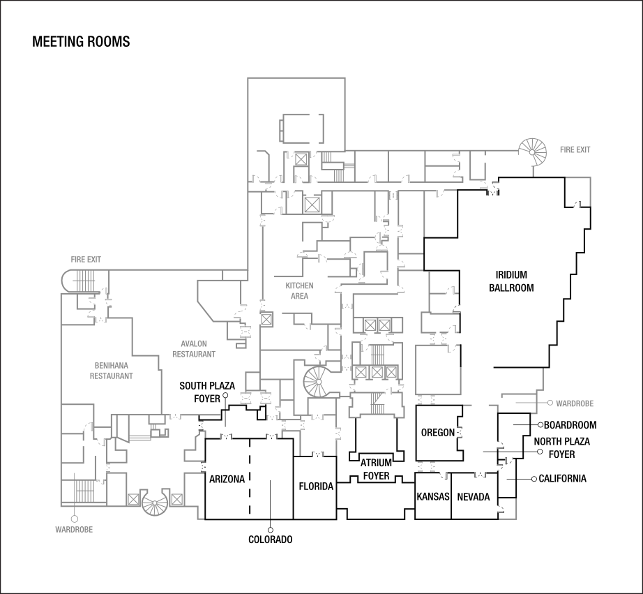Grundrisse für Meetingraum