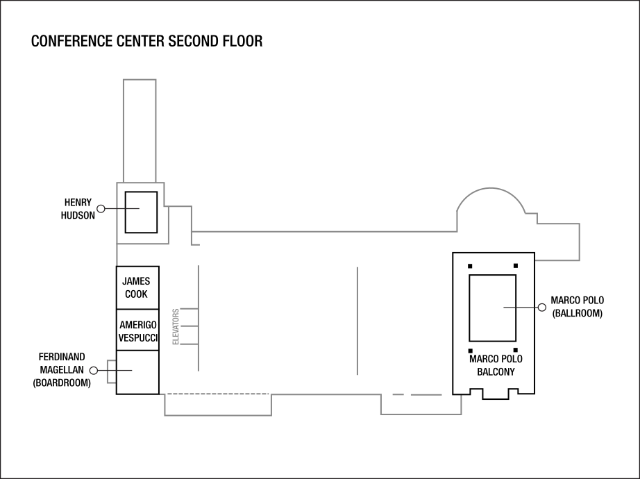 Plany pięter z salami konferencyjnymi