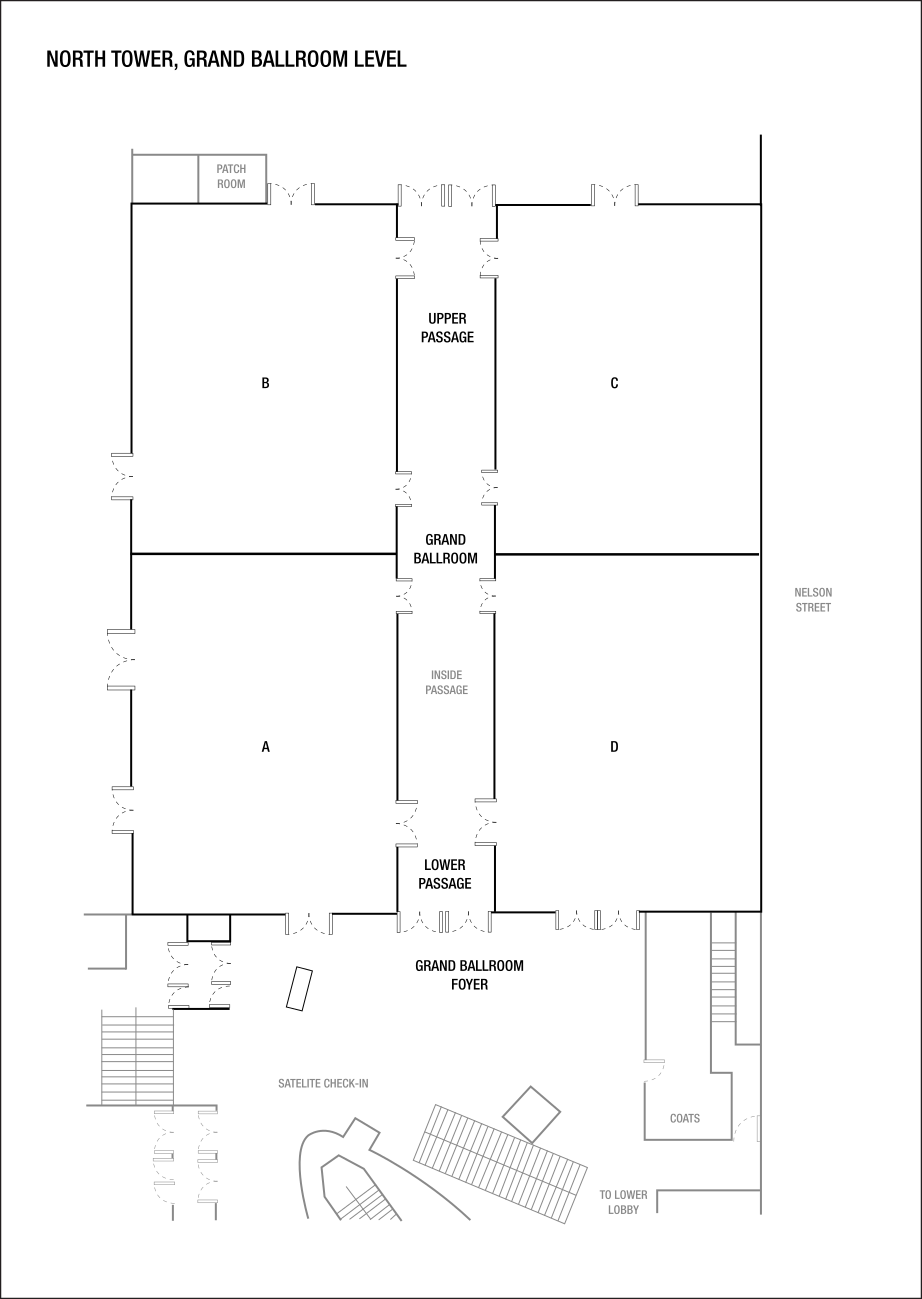 Plans de l’étage de la salle de réunion