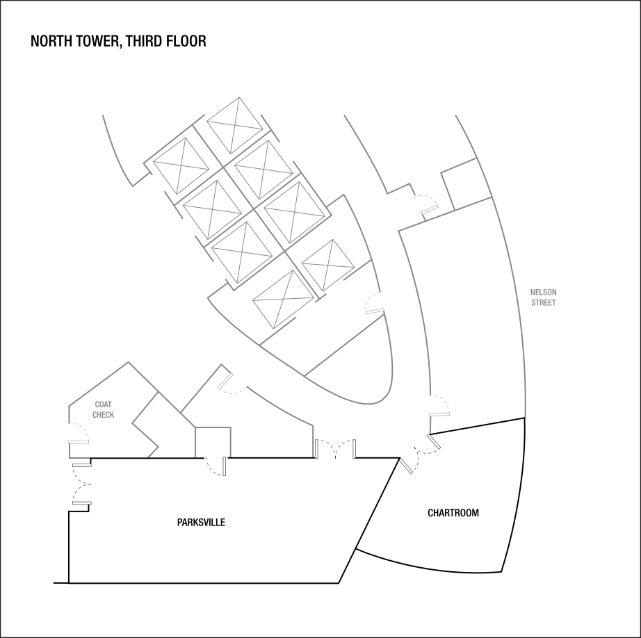 Plans de l’étage de la salle de réunion